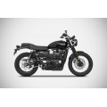 ZARD TIGER 70 HIGH MOUNT Exhaust for Triumph Street Scrambler